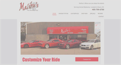 Desktop Screenshot of malibusauto.com
